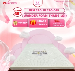Nệm cao su Wonderfoam Thắng Lợi