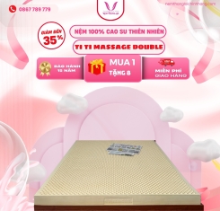 Nệm TiTi Massage Double Function Thắng Lợi