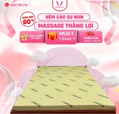 Nệm cao su non massage Thắng Lợi